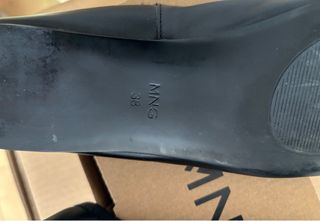 Bailarinas Mango Negras Talla 38