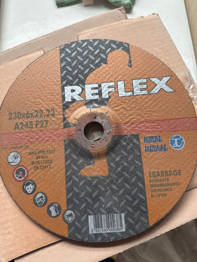 Disco corte metal Reflex 230mm