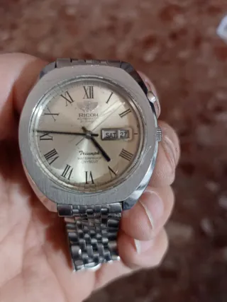 Reloj Ricoh Triumph Automático 21 Joyas