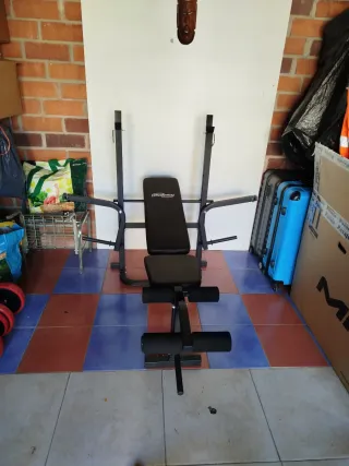 Banco de pesas ajustable