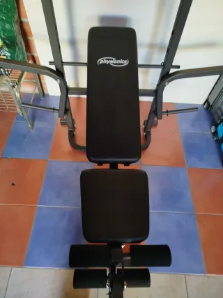 Banco de pesas ajustable