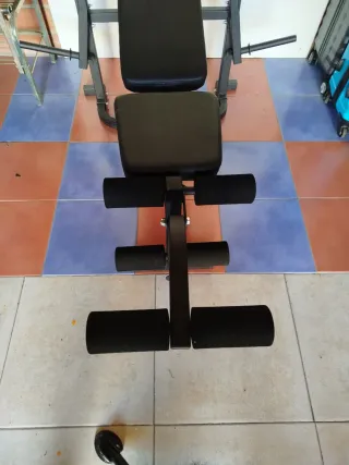 Banco de pesas ajustable