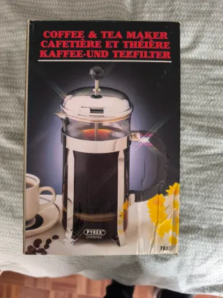 Cafetera y Tetera Pyrex Corning