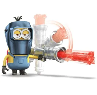 Minions 10 cm Kevin lanciafiamme