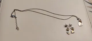 Conjunto de joyas con perla