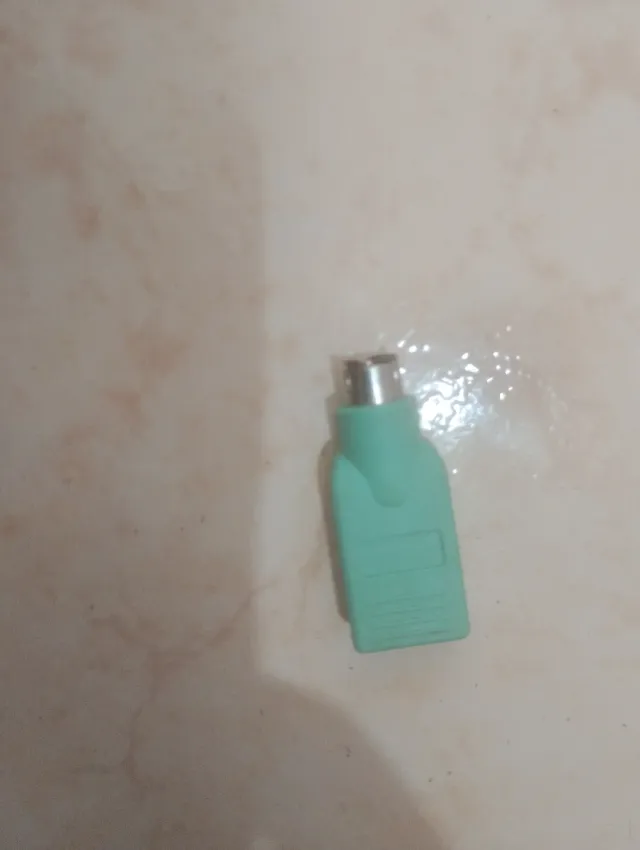 Adaptador Ratón Antiguo a USB Verde