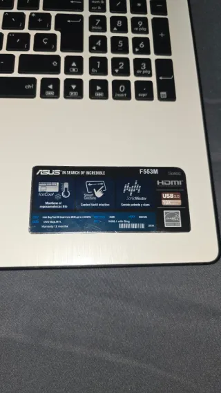 Portátil Asus para piezas