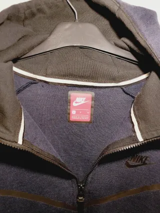 Felpa Nike Tech Blu/Grigio