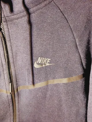 Felpa Nike Tech Blu/Grigio