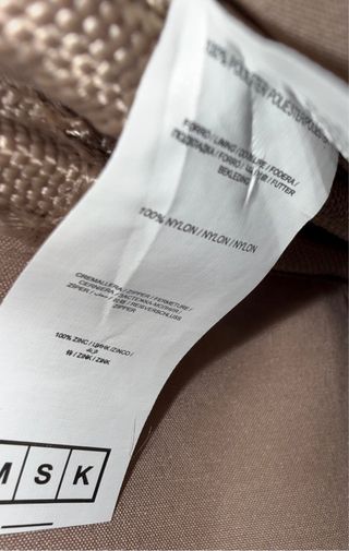 Maletín beige y marrón