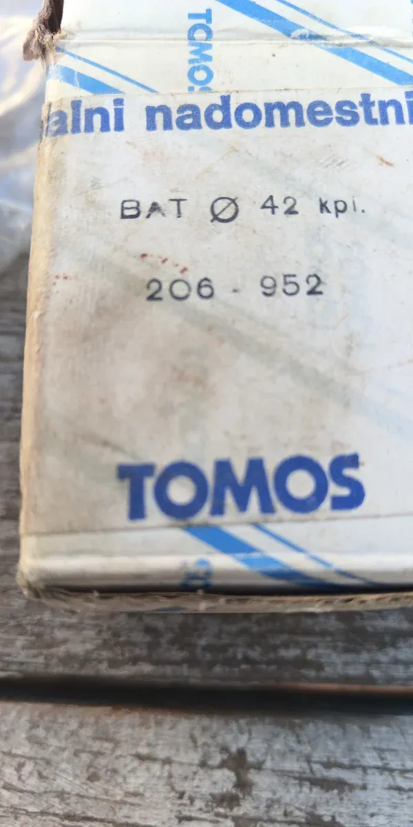 Cilindro y pistón Tomos 42mm