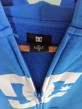 Sudadera DC Shoes Azul con Cremallera