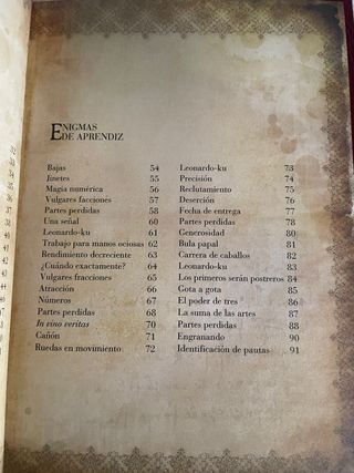 EL LIBRO DE LOS ENIGMAS DE LEONARDO DA VINCI
