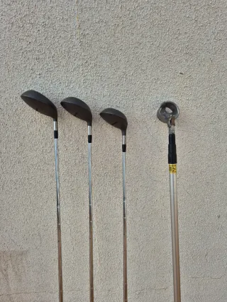 Set 14 palos golf con capuchones y bolsa incluidos