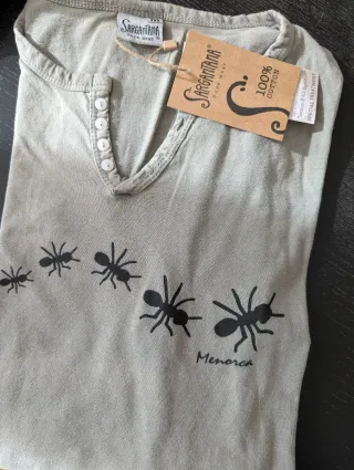 Camiseta Sargantana Hombre Talla M Estampado Hormi