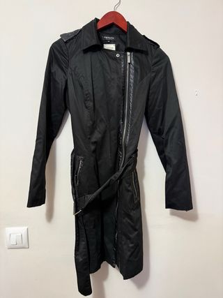 Abrigo largo negro Morgan Talla M