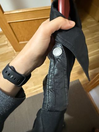 Abrigo largo negro Morgan Talla M