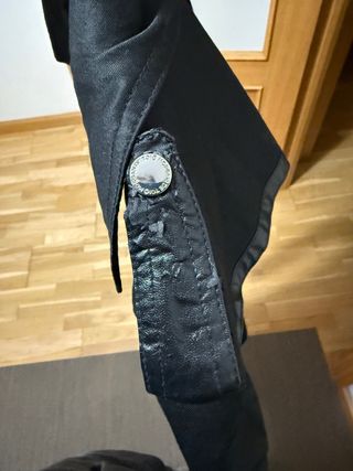 Abrigo largo negro Morgan Talla M