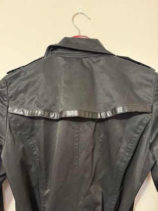 Abrigo largo negro Morgan Talla M