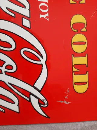 Chapa Coca-Cola antigua.
