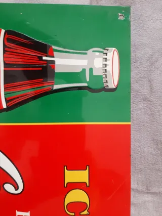 Chapa Coca-Cola antigua.