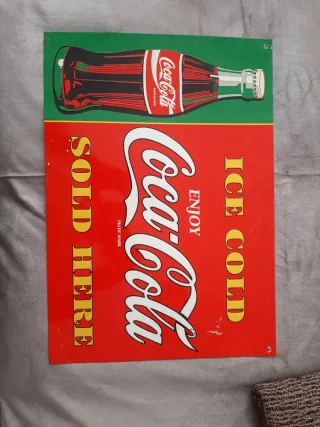 Chapa Coca-Cola antigua.