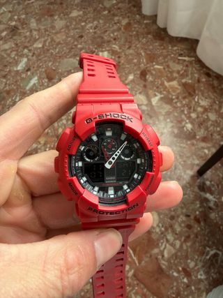Reloj Casio G-Shock Rojo