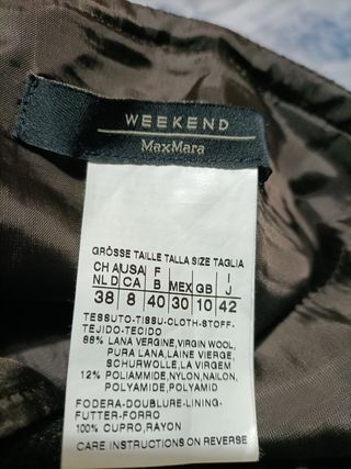 Falda Max Mara L