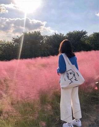 Bolsa de lona en blanco DIY