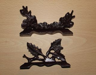 Par oriental miniaturas pinturas Shou Xing Geisha