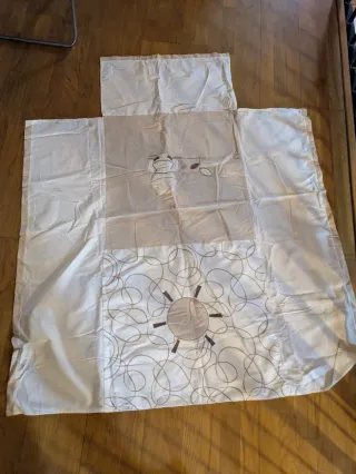 Colcha decorativa cuna grande