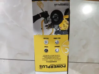 Pistola Neumática Powerplus con Accesorios