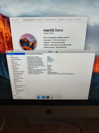 iMac 27 2015 macOS Sierra