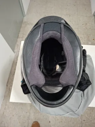 Casco Moto SHOEI Blanco y Rosa