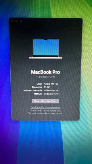 MacBook Pro 14 M1 Pro - 16GB RAM - 512GB