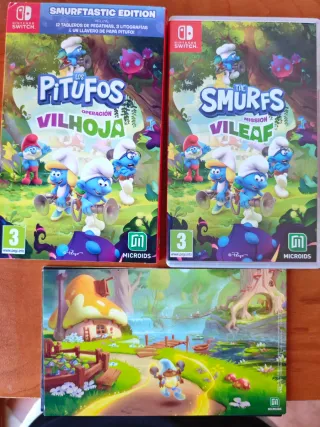 Nintendo Switch: Los Pitufos Operación Vilhoja