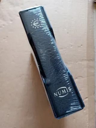 Álbum monedas NUMIS Euro hojas y cajetín