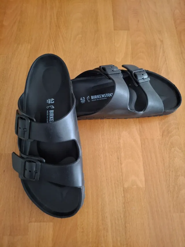 Birkenstock Hombre Talla 43 Negro