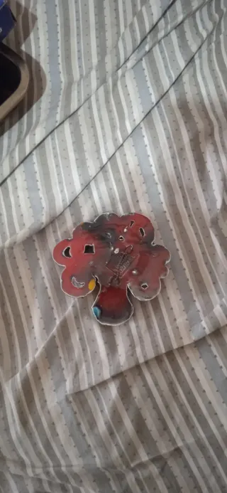 Ciondolo ceramica decorativo polpo