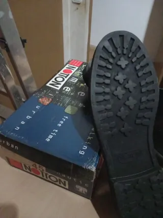 Zapatos de piel NOTTON negros