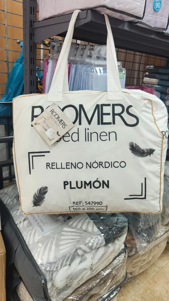 Edredón Nórdico Plumón Cama 90cm