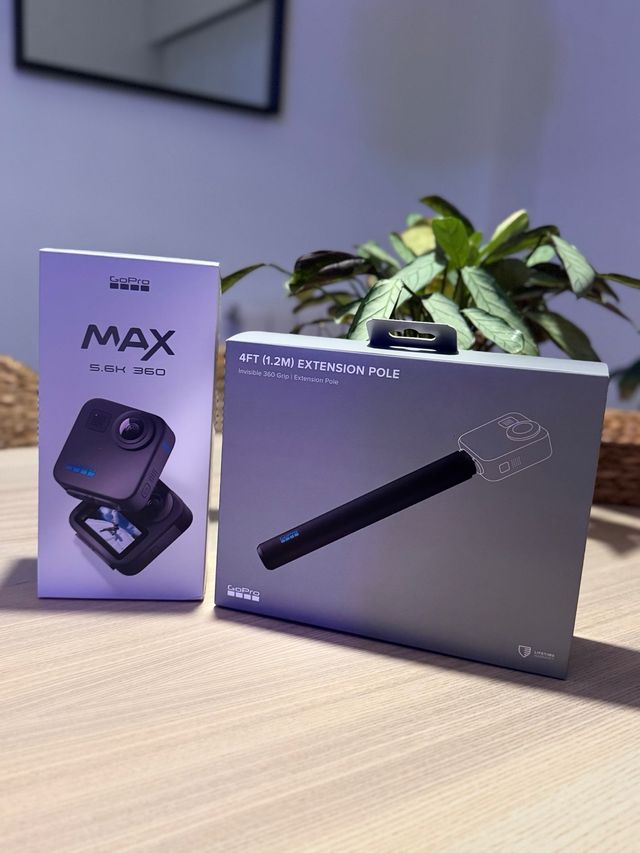 GoPro MAX 360 + Palo Extensible 1.2m (precintado)