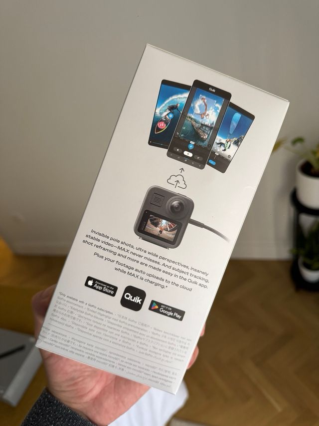 GoPro MAX 360 + Palo Extensible 1.2m (precintado)