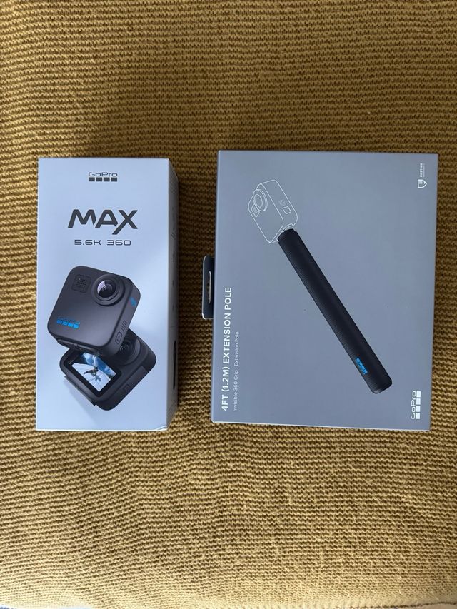 GoPro MAX 360 + Palo Extensible 1.2m (precintado)