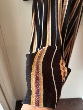 Vestido largo rayas Amtié