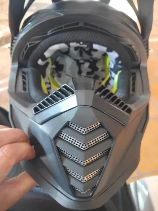 Casco Motocross LS2 Negro