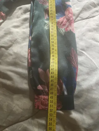 Vestido largo estampado floral