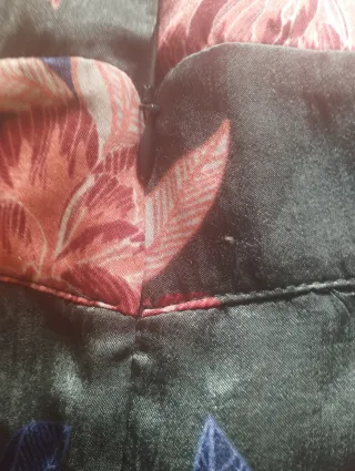 Vestido largo estampado floral