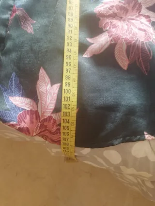 Vestido largo estampado floral