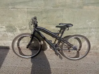 Bicicleta Negra Montaña